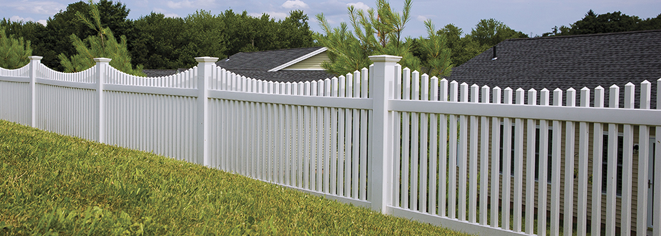 Vinyl fencing